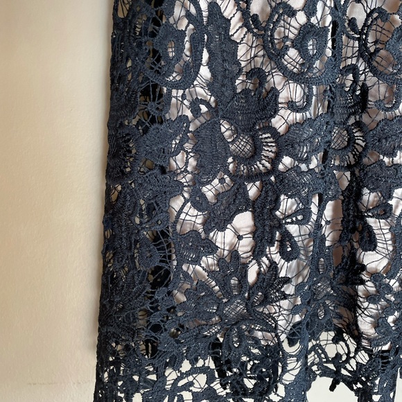 She + Sky NWT Boutique brand Black lace Strappy dress. Size S - Picture 3 of 9